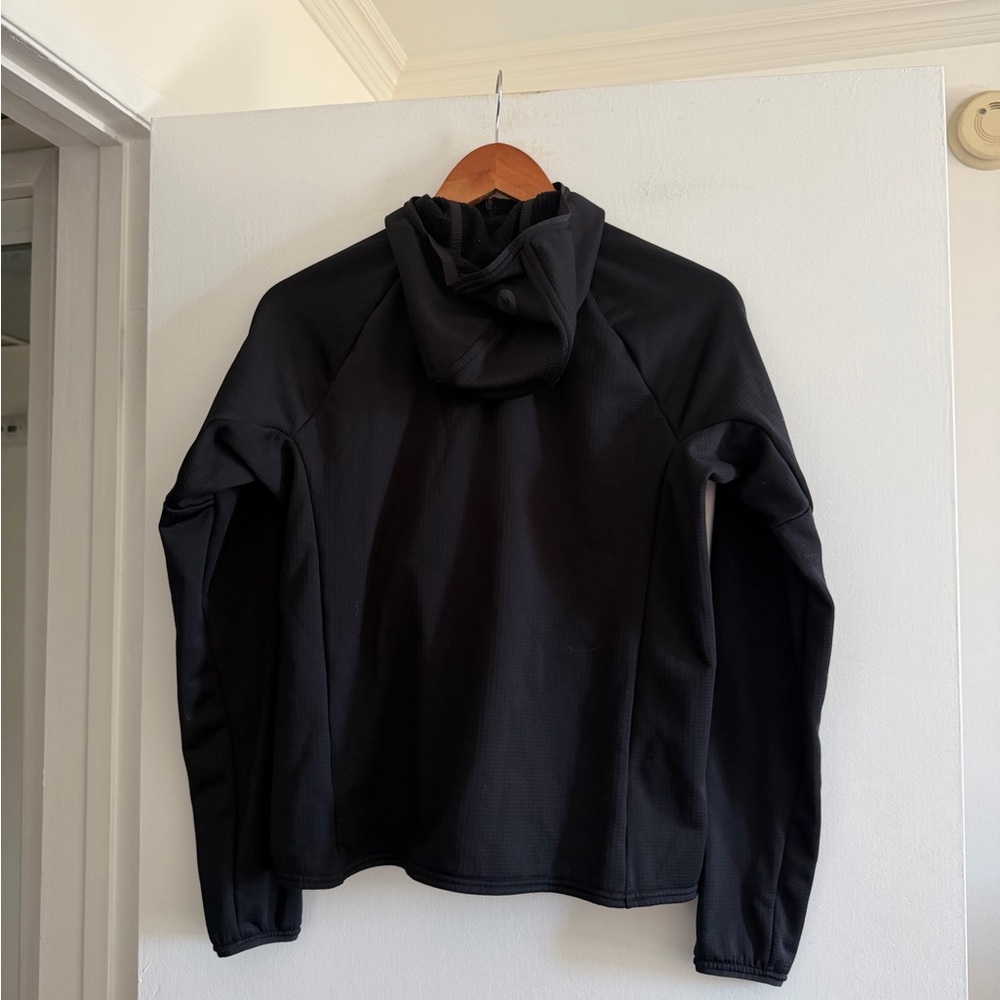 Marmot Women’s Black Leconte Full Zip Hooded Jacket size Small EUC - Picture 10 of 15